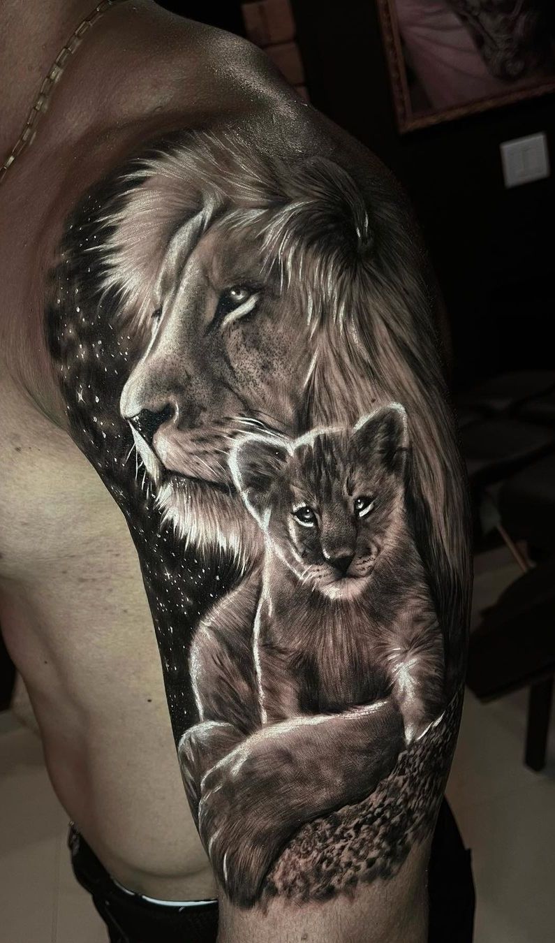 Eye Catching Lion Tattoos Thatll Make You Want To Get Inked On Inspirationde