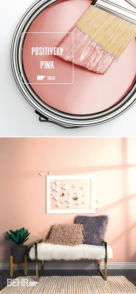 Trend Color Spotlight Positively Pink Colorfully Behr On Inspirationde
