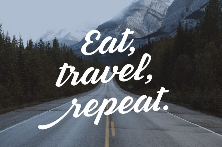 work eat travel repeat