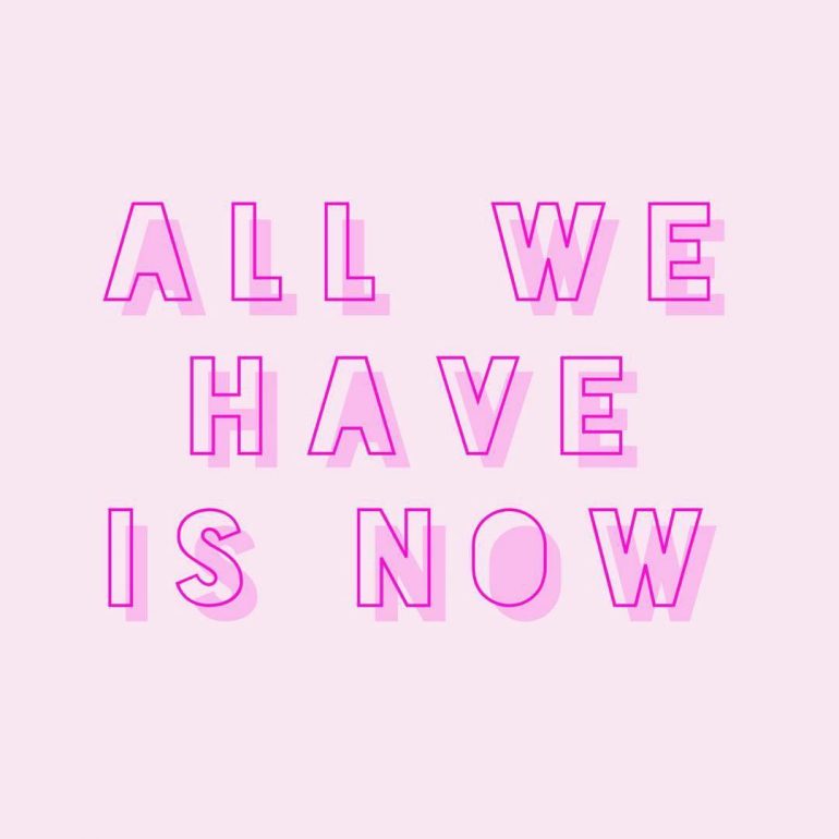 All we have is now on Inspirationde