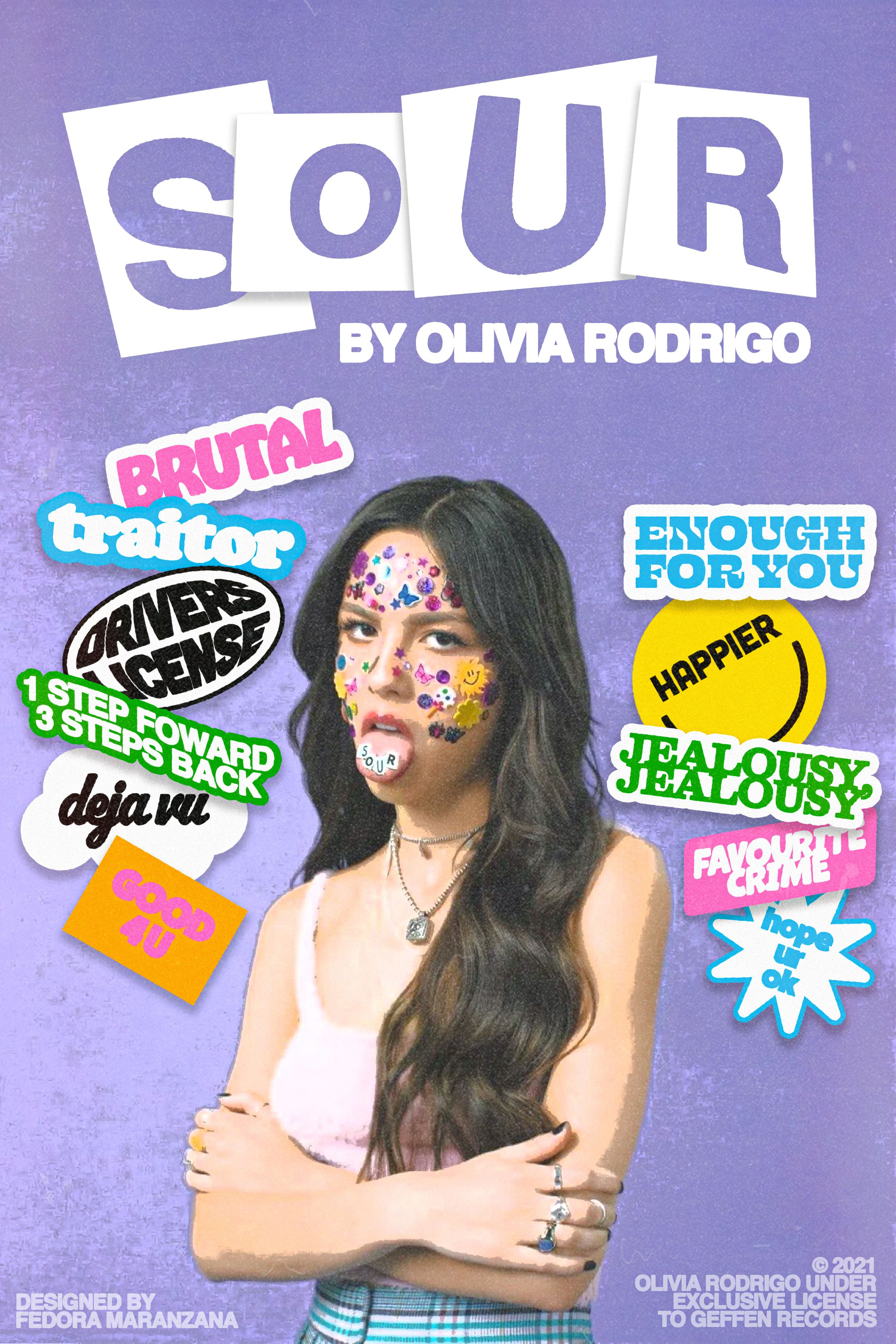 Olivia Rodrigo PINTABLE Poster On Inspirationde