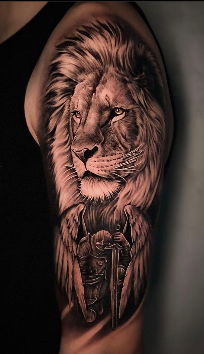 50 Eye Catching Lion Tattoos Thatll Make You Want To Get Inked On Inspirationde