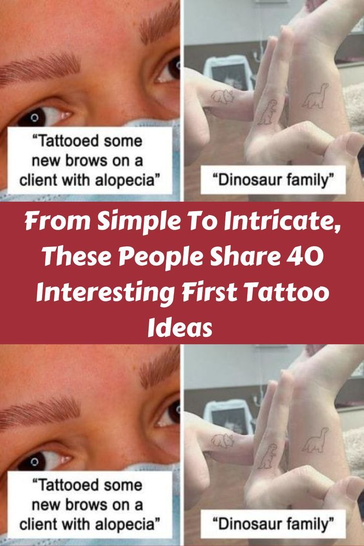 From Simple To Intricate These People Share 40 Interesting First Tattoo Ideas On Inspirationde