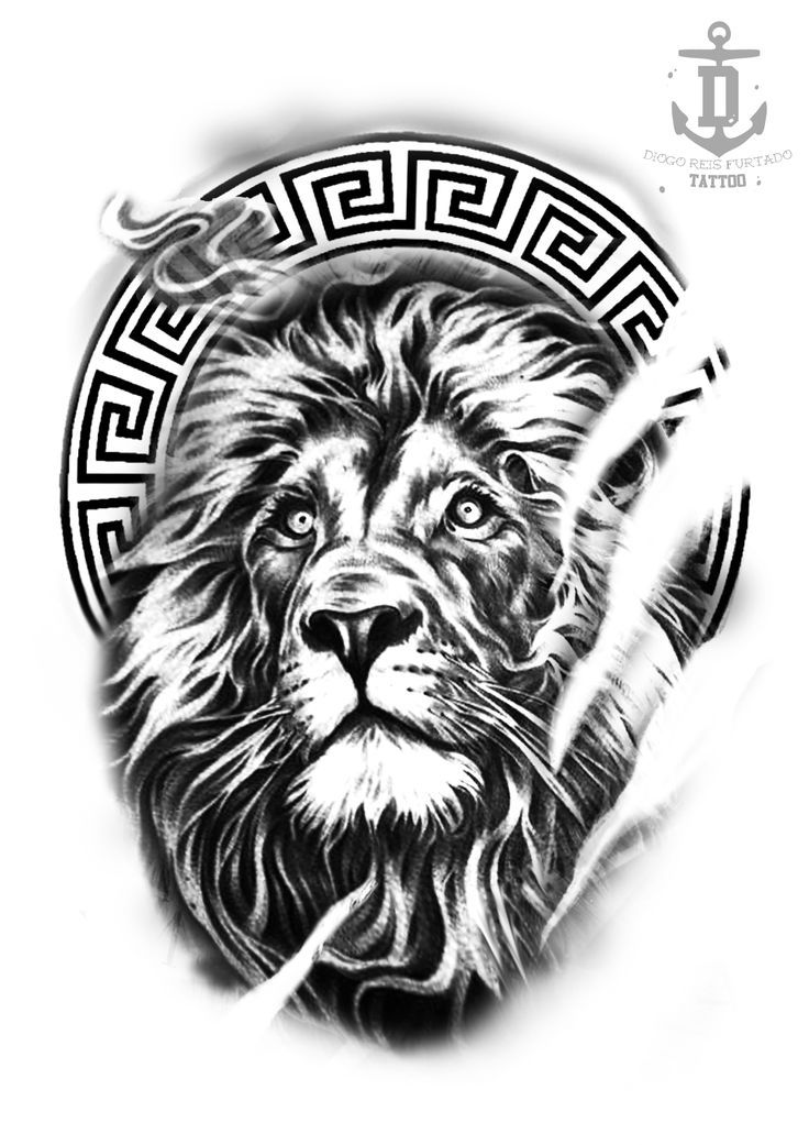 1sheet Lion Pattern Tattoo Sticker | SHEIN
