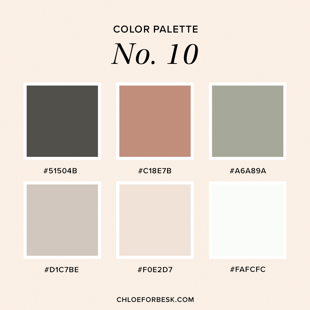 Branding – Color Palettes on Inspirationde