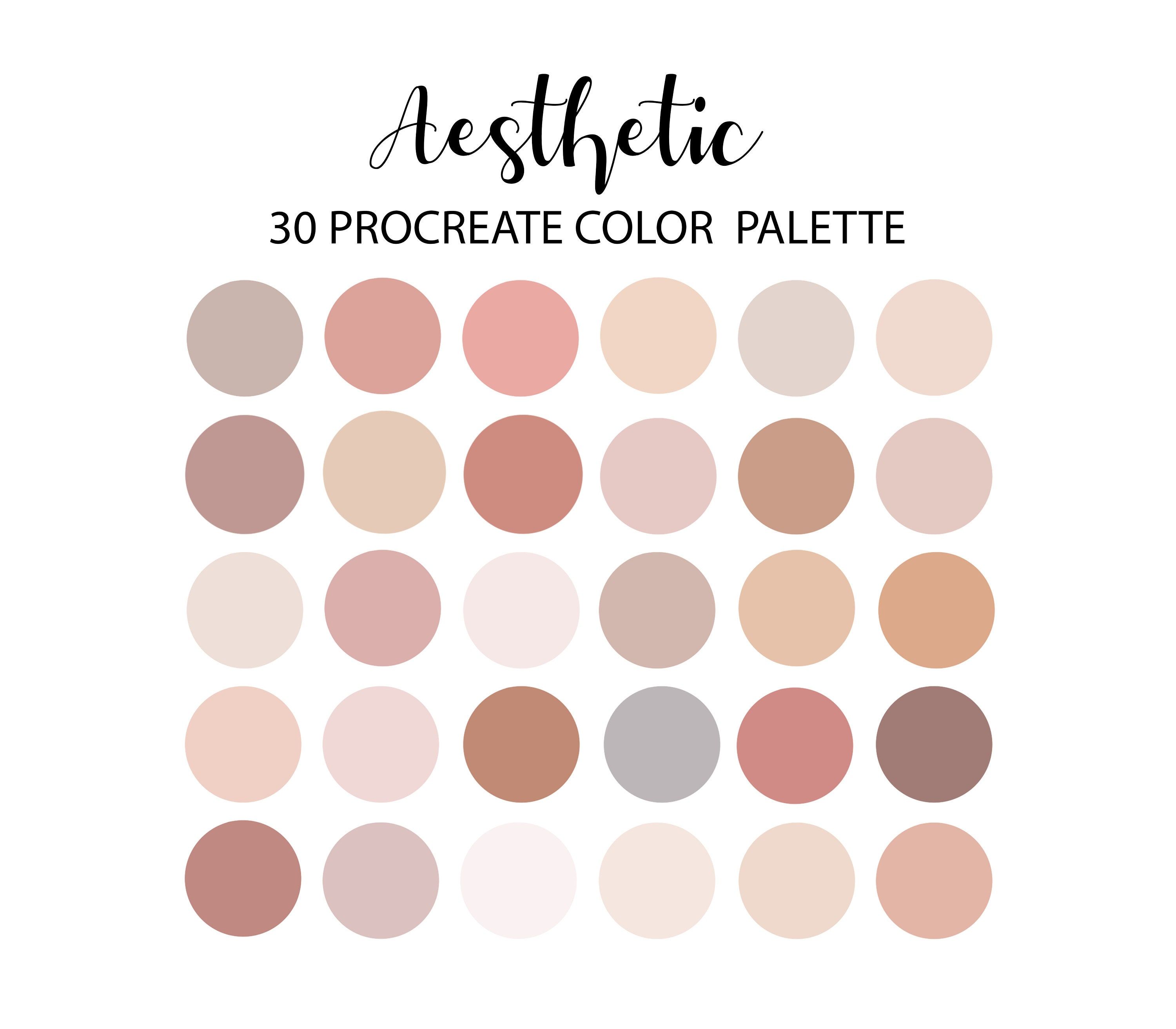 Pastel, Procreate Color Palette, Hex Code, Ipad, Color Palette 