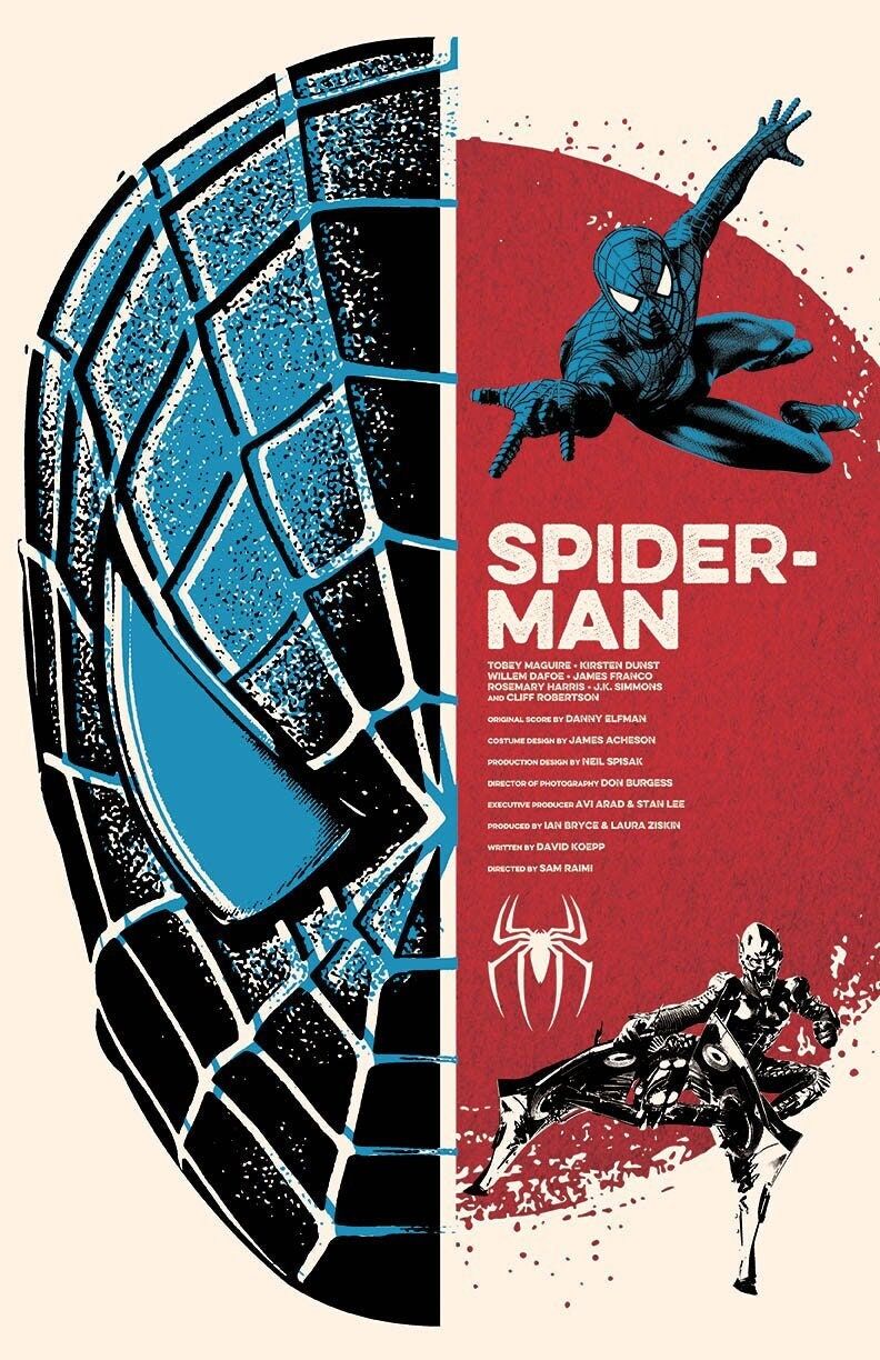 Spider Man FIlm Poster On Inspirationde