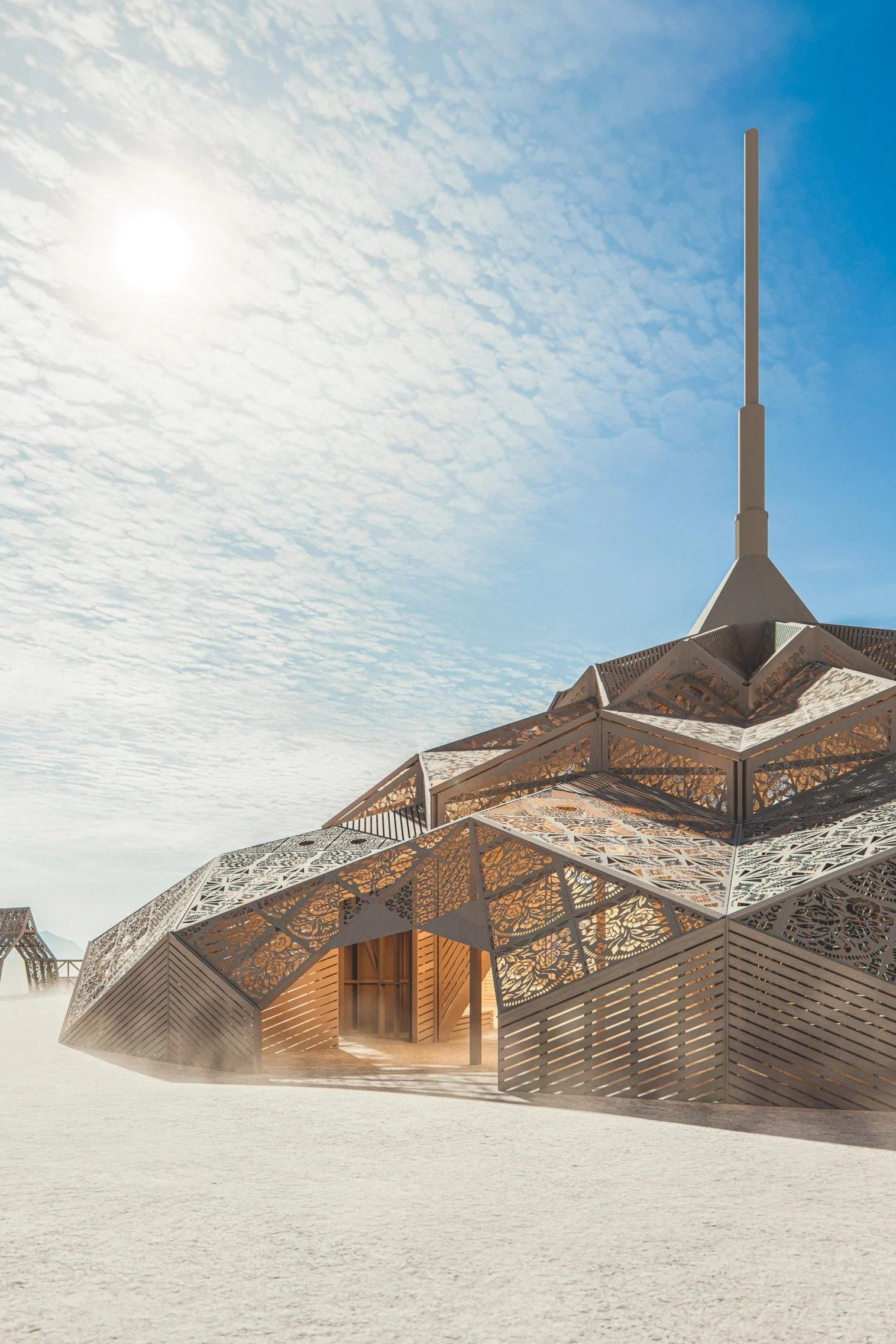 Burning Man 2023 temple designed to show “deepest potential of