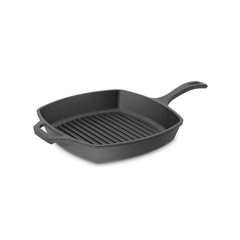 Lodge Seasoned Cast Iron Square Grill Pan By Williams Sonoma On Inspirationde 