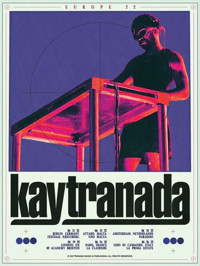 kaytranada europe tour